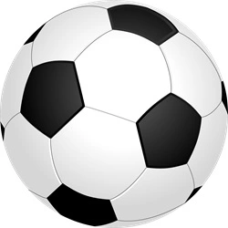Foto van een voetbal